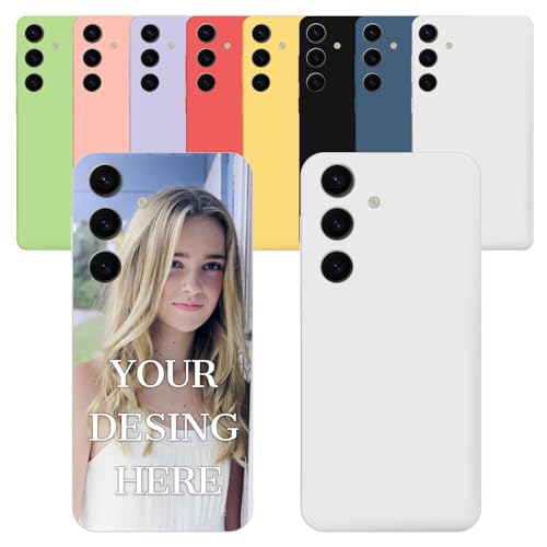 Naispanda Personalisierte Handyhülle für Samsung Galaxy S24, Gestalten Sie Ihre Eigene mit Foto/Text, Stoßfeste Kratzfeste Silikonhülle mit Anti-Rutsch-Funktion Naispanda Personalisierte Handyhülle für Samsung Galaxy S24, Gestalten Sie Ihre Eigene mit Foto/Text, Stoßfeste Kratzfeste Silikonhülle mit Anti-Rutsch-Funktion von Naispanda