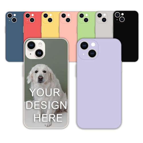 Personalisierte Handyhülle für Apple iPhone 11 Pro Max Hülle Selbst Gestalten mit Eigenem Foto Bild Text Personalisiert Case Flüssigsilikonhülle stoßfeste Schutzhülle Cover für iPhone 11 Pro Max von Naispanda