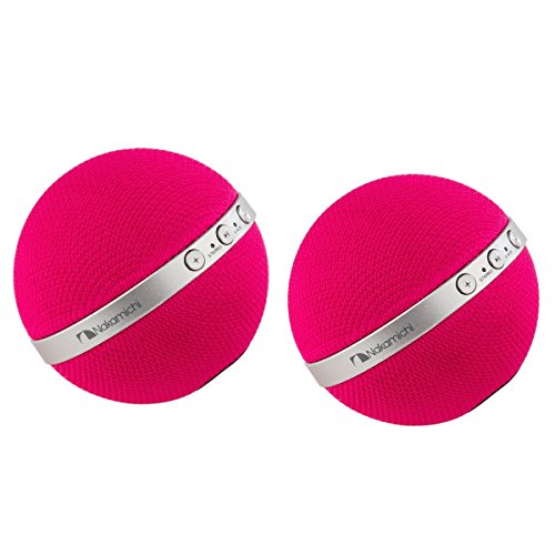 Nakamichi NBS10/PK Stereo Bluetooth Lautsprecher pink Nakamichi NBS10/PK Stereo Bluetooth Lautsprecher pink von Nakamichi