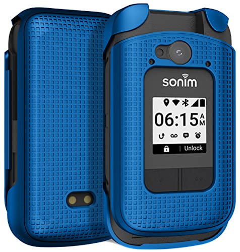 Nakedcellphone Schutzhülle für Sonim XP3 Plus 4G Flip Phone, schlanke Hartschalen-Schutzhülle für XP3plus (Modell XP3900, Jahr 2021) – Kobaltblau Nakedcellphone Schutzhülle für Sonim XP3 Plus 4G Flip Phone, schlanke Hartschalen-Schutzhülle für XP3plus (Modell XP3900, Jahr 2021) – Kobaltblau von Nakedcellphone