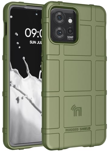 Nakedcellphone Special Ops Schutzhülle für Motorola ThinkPhone (2023), robuste Schutzhülle, Anti-Fingerabdruck, matte Griffstruktur, Olivgrün von Nakedcellphone
