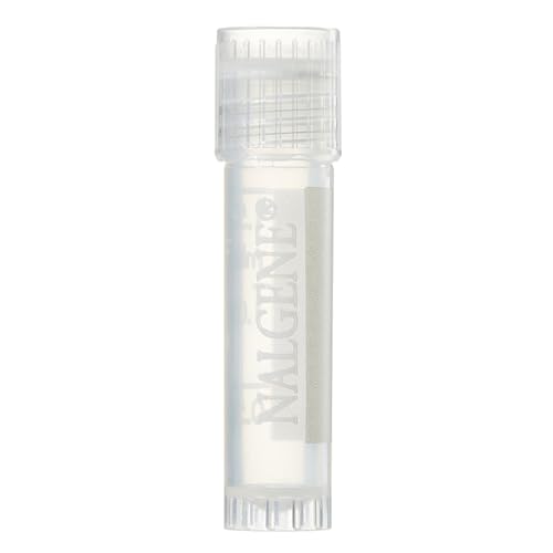 Nalgene 5000-1020 Polypropylene 1.5mL Sterile Cryogenic Vial, with Silicone Gasket (Pack of 500) von Nalgene