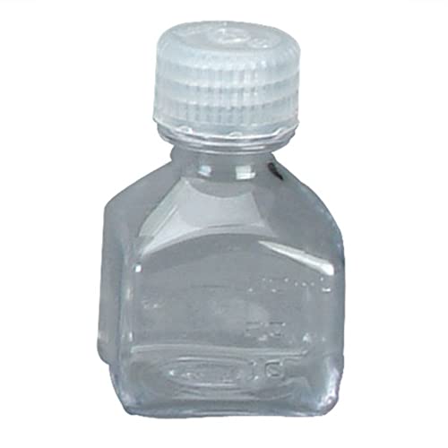 Nalgene Thermo Scientific 2015-0030 Flasche, Polycarbonat, Quadratisch, 30 mL (96-er Pack) von Nalgene