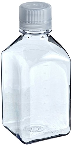 Nalgene Thermo Scientific 2015-0060 Flasche, Polycarbonat, Quadratisch, 60 mL (96-er Pack) von Nalgene