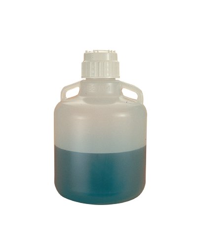 Nalgene Thermo Scientific 2250-0020 Ballonflasche, Polypropylen mit Henkel, 10 L (6-er Pack) von Nalgene
