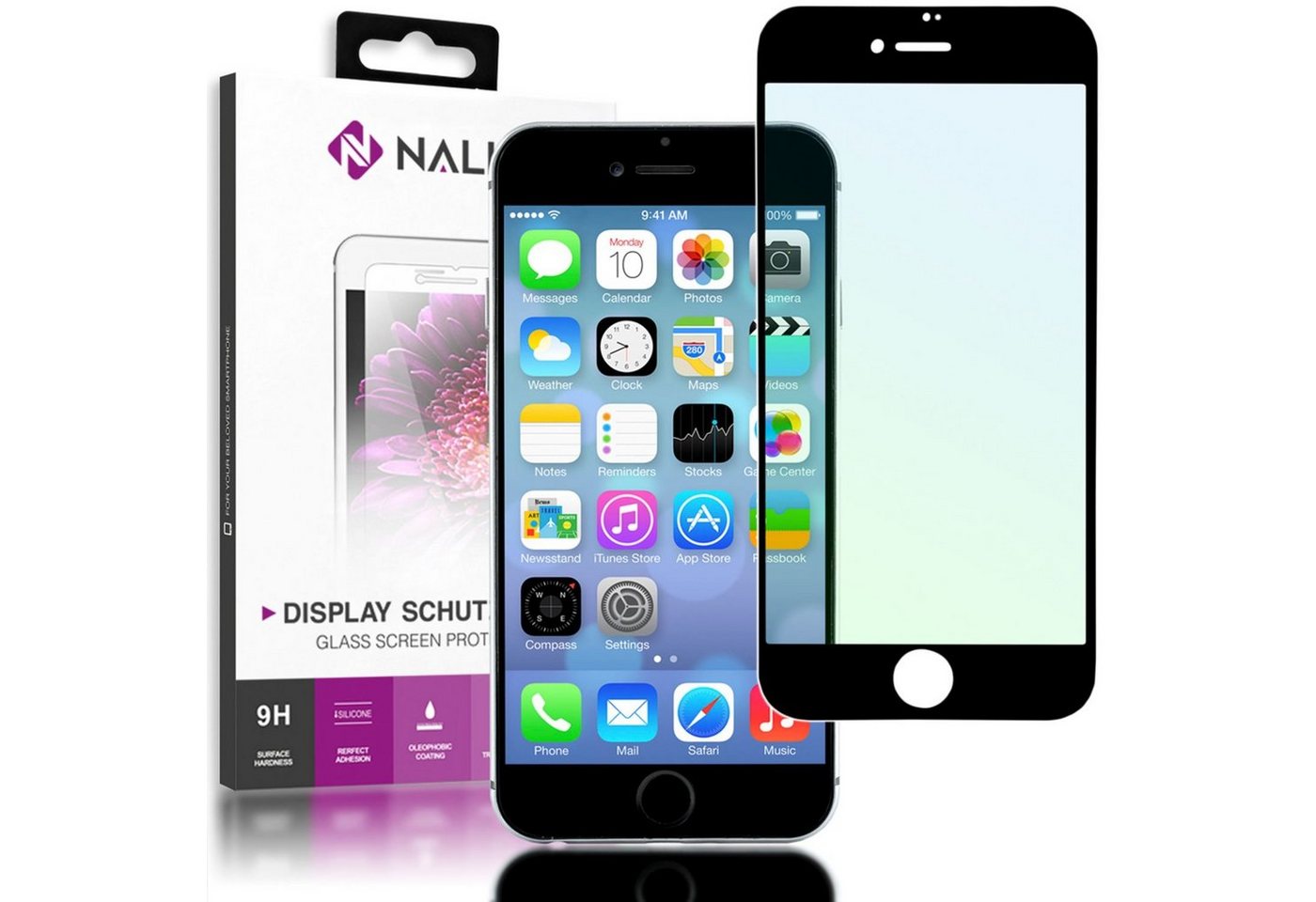 Nalia Schutzfolie Apple iPhone 7 PlusApple iPhone 8 Plus, Schutzglas Nalia Schutzfolie Apple iPhone 7 PlusApple iPhone 8 Plus, Schutzglas von Nalia