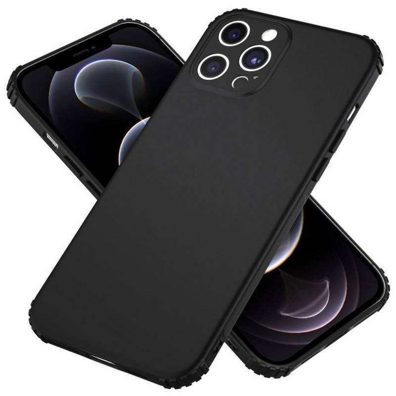 Nalia Smartphone-Hülle Apple iPhone 12 Pro Max, Ultra Dünne 0,5mm Hülle / Mattes Hardcase / Silk Touch / Extra Leicht von Nalia