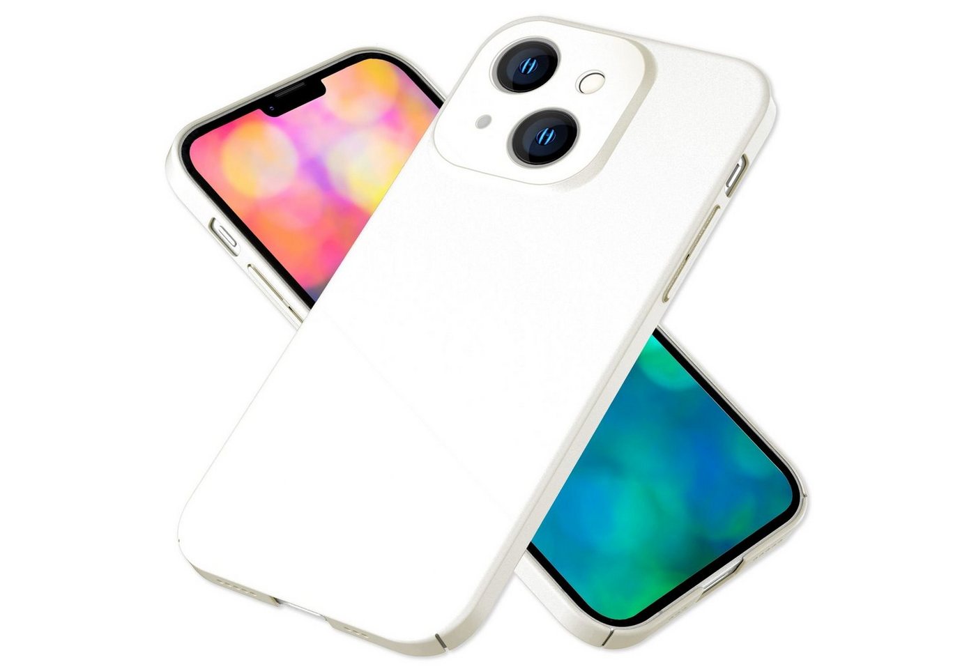 Nalia Smartphone-Hülle Apple iPhone 14 Plus, Ultra Dünne 0,5mm Hülle / Mattes Hardcase / Silk Touch / Extra Leicht Nalia Smartphone-Hülle Apple iPhone 14 Plus, Ultra Dünne 0,5mm Hülle / Mattes Hardcase / Silk Touch / Extra Leicht von Nalia