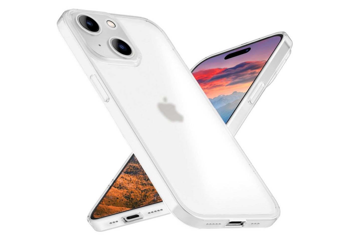 Nalia Smartphone-Hülle Apple iPhone 15 Plus, Ultra Dünne Hülle / Transparent / 0,3mm Slim Case / Anti-Fingerabdruck Nalia Smartphone-Hülle Apple iPhone 15 Plus, Ultra Dünne Hülle / Transparent / 0,3mm Slim Case / Anti-Fingerabdruck von Nalia