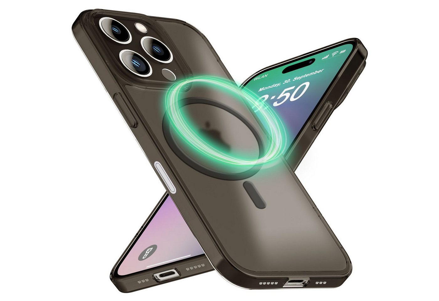 Nalia Smartphone-Hülle Apple iPhone 16 Pro Max, Extra Dünne Hülle 0,3mm / Kompatibel mit MagSafe / Ultra Slim Case Nalia Smartphone-Hülle Apple iPhone 16 Pro Max, Extra Dünne Hülle 0,3mm / Kompatibel mit MagSafe / Ultra Slim Case von Nalia