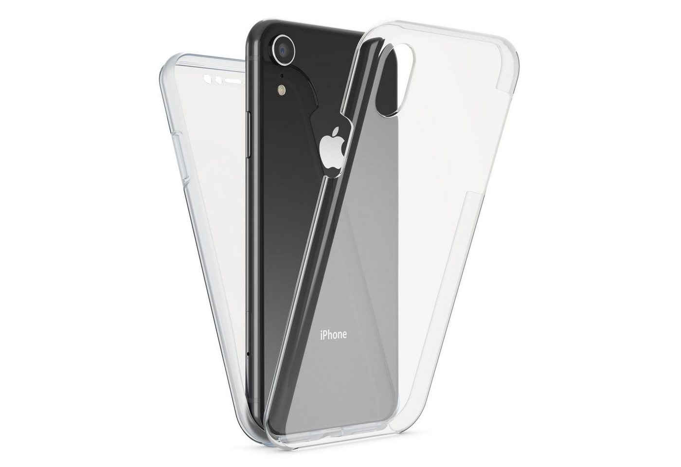 Nalia Smartphone-Hülle Apple iPhone XR, Klare 360 Grad Hülle / Rundumschutz / Transparent / Displayschutz Case Nalia Smartphone-Hülle Apple iPhone XR, Klare 360 Grad Hülle / Rundumschutz / Transparent / Displayschutz Case von Nalia
