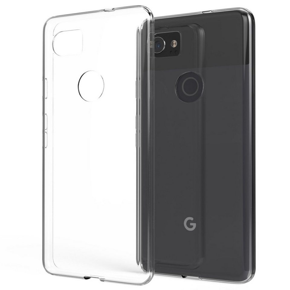 Nalia Smartphone-Hülle Google Pixel 2 XL, Klare Silikon Hülle / Extrem Transparent / Durchsichtig / Anti-Gelb Nalia Smartphone-Hülle Google Pixel 2 XL, Klare Silikon Hülle / Extrem Transparent / Durchsichtig / Anti-Gelb von Nalia