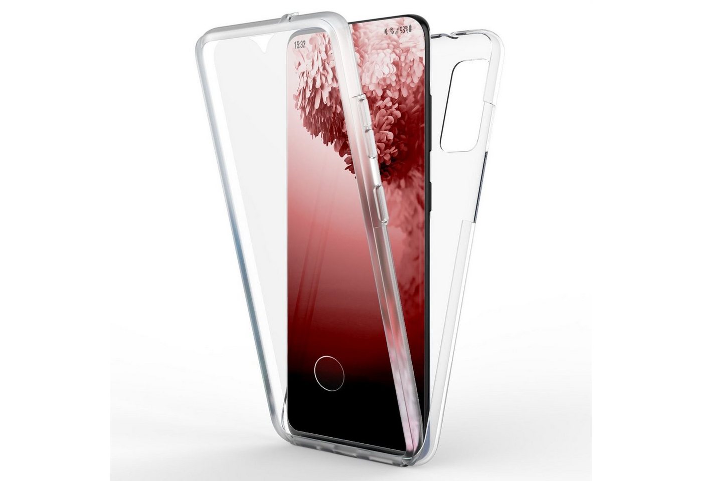 Nalia Smartphone-Hülle Samsung Galaxy S20 Plus, Klare 360 Grad Hülle / Rundumschutz / Transparent / Displayschutz Case Nalia Smartphone-Hülle Samsung Galaxy S20 Plus, Klare 360 Grad Hülle / Rundumschutz / Transparent / Displayschutz Case von Nalia