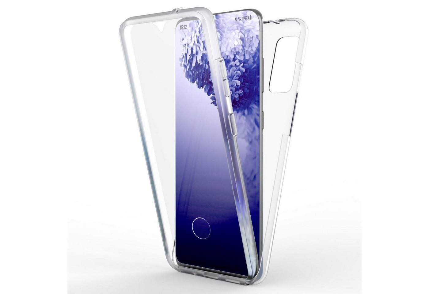 Nalia Smartphone-Hülle Samsung Galaxy S20 Ultra, Klare 360 Grad Hülle / Rundumschutz / Transparent / Displayschutz Case Nalia Smartphone-Hülle Samsung Galaxy S20 Ultra, Klare 360 Grad Hülle / Rundumschutz / Transparent / Displayschutz Case von Nalia
