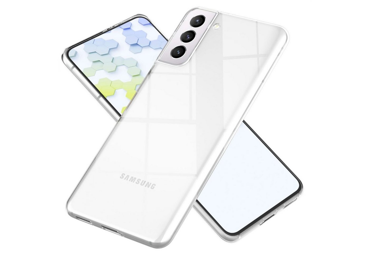 Nalia Smartphone-Hülle Samsung Galaxy S22+, Klare Silikon Hülle / Extrem Transparent / Durchsichtig / Anti-Gelb Nalia Smartphone-Hülle Samsung Galaxy S22+, Klare Silikon Hülle / Extrem Transparent / Durchsichtig / Anti-Gelb von Nalia