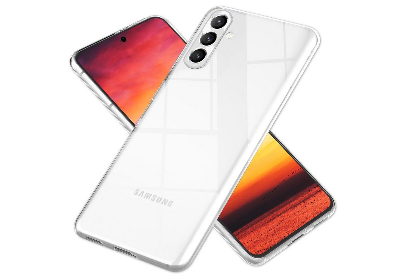 Nalia Smartphone-Hülle Samsung Galaxy S24 Plus, Klare Silikon Hülle / Extrem Transparent / Durchsichtig / Anti-Gelb Nalia Smartphone-Hülle Samsung Galaxy S24 Plus, Klare Silikon Hülle / Extrem Transparent / Durchsichtig / Anti-Gelb von Nalia