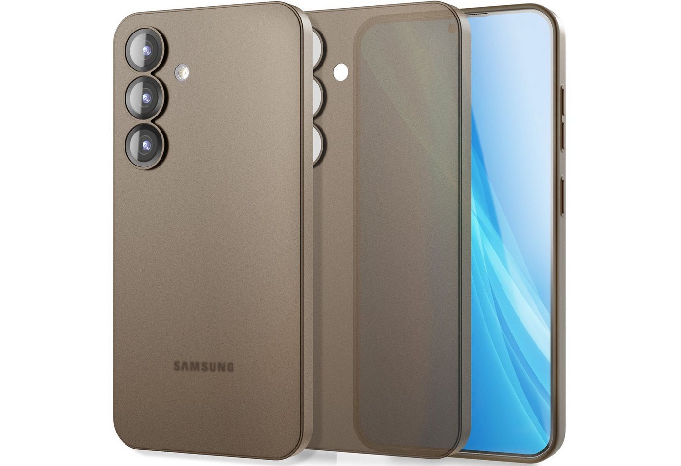 Nalia Smartphone-Hülle Samsung Galaxy S25 Plus, Phantom / Extrem Dünne 0,3mm Hülle / Tastenschutz / Ultra Slim Cover Nalia Smartphone-Hülle Samsung Galaxy S25 Plus, Phantom / Extrem Dünne 0,3mm Hülle / Tastenschutz / Ultra Slim Cover von Nalia