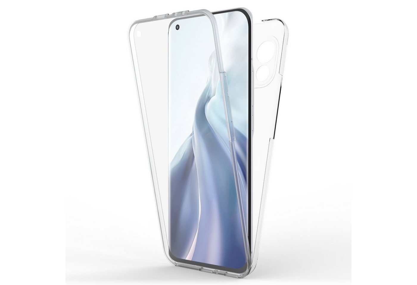 Nalia Smartphone-Hülle Xiaomi Mi 11, Klare 360 Grad Hülle / Rundumschutz / Transparent / Displayschutz Case Nalia Smartphone-Hülle Xiaomi Mi 11, Klare 360 Grad Hülle / Rundumschutz / Transparent / Displayschutz Case von Nalia
