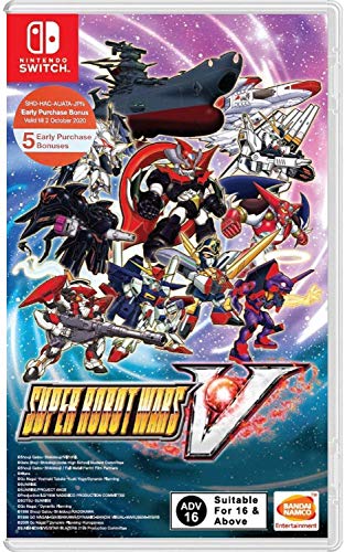 Namco Bandai Super Robot Wars V (Game in English) Nintendo Switch von Namco Bandai