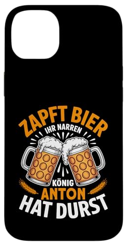 Anton Vorname Lustiger Biertrinker Spruch Hülle für iPhone 14 Plus von Name Anton Lustiger Bier Spruch für Biertrinker