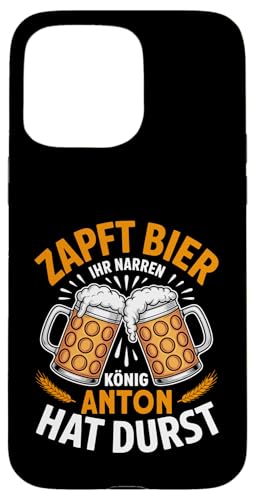 Anton Vorname Lustiger Biertrinker Spruch Hülle für iPhone 15 Pro Max von Name Anton Lustiger Bier Spruch für Biertrinker