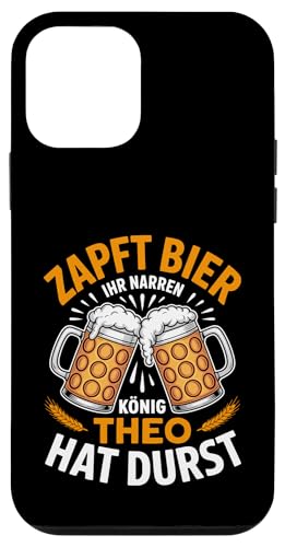Theo Vorname Lustiger Biertrinker Spruch Hülle für iPhone 12 mini Theo Vorname Lustiger Biertrinker Spruch Hülle für iPhone 12 mini von Name Theo Lustiger Bier Spruch für Biertrinker