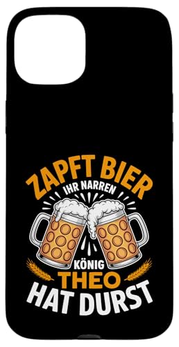 Theo Vorname Lustiger Biertrinker Spruch Hülle für iPhone 15 Plus Theo Vorname Lustiger Biertrinker Spruch Hülle für iPhone 15 Plus von Name Theo Lustiger Bier Spruch für Biertrinker