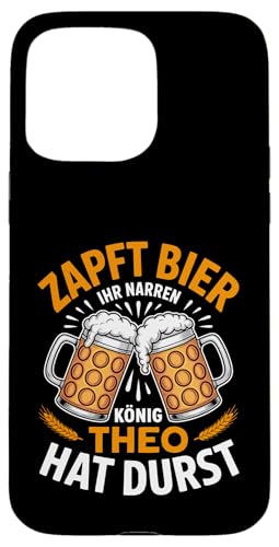 Theo Vorname Lustiger Biertrinker Spruch Hülle für iPhone 15 Pro Max Theo Vorname Lustiger Biertrinker Spruch Hülle für iPhone 15 Pro Max von Name Theo Lustiger Bier Spruch für Biertrinker