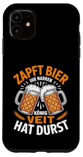 Veit Vorname Lustiger Biertrinker Spruch Hülle für iPhone 11 Veit Vorname Lustiger Biertrinker Spruch Hülle für iPhone 11 von Name Veit Lustiger Bier Spruch für Biertrinker