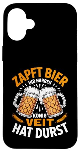 Veit Vorname Lustiger Biertrinker Spruch Hülle für iPhone 16 Plus Veit Vorname Lustiger Biertrinker Spruch Hülle für iPhone 16 Plus von Name Veit Lustiger Bier Spruch für Biertrinker