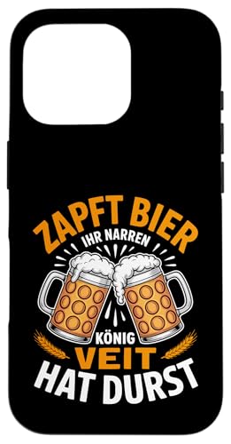 Veit Vorname Lustiger Biertrinker Spruch Hülle für iPhone 16 Pro Veit Vorname Lustiger Biertrinker Spruch Hülle für iPhone 16 Pro von Name Veit Lustiger Bier Spruch für Biertrinker