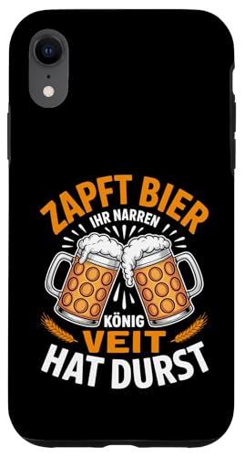 Veit Vorname Lustiger Biertrinker Spruch Hülle für iPhone XR Veit Vorname Lustiger Biertrinker Spruch Hülle für iPhone XR von Name Veit Lustiger Bier Spruch für Biertrinker