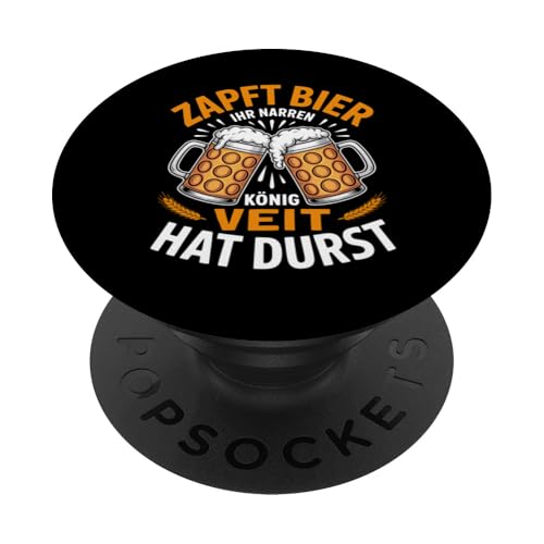 Veit Vorname Lustiger Biertrinker Spruch PopSockets Klebender PopGrip Veit Vorname Lustiger Biertrinker Spruch PopSockets Klebender PopGrip von Name Veit Lustiger Bier Spruch für Biertrinker