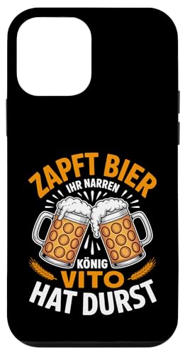 Vito Vorname Lustiger Biertrinker Spruch Hülle für iPhone 12 mini Vito Vorname Lustiger Biertrinker Spruch Hülle für iPhone 12 mini von Name Vito Lustiger Bier Spruch für Biertrinker