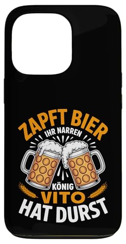 Vito Vorname Lustiger Biertrinker Spruch Hülle für iPhone 13 Pro Vito Vorname Lustiger Biertrinker Spruch Hülle für iPhone 13 Pro von Name Vito Lustiger Bier Spruch für Biertrinker