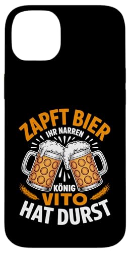 Vito Vorname Lustiger Biertrinker Spruch Hülle für iPhone 14 Plus Vito Vorname Lustiger Biertrinker Spruch Hülle für iPhone 14 Plus von Name Vito Lustiger Bier Spruch für Biertrinker
