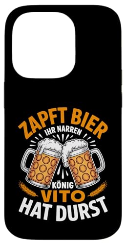 Vito Vorname Lustiger Biertrinker Spruch Hülle für iPhone 14 Pro Vito Vorname Lustiger Biertrinker Spruch Hülle für iPhone 14 Pro von Name Vito Lustiger Bier Spruch für Biertrinker