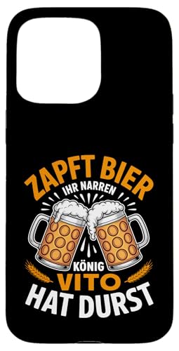 Vito Vorname Lustiger Biertrinker Spruch Hülle für iPhone 15 Pro Max Vito Vorname Lustiger Biertrinker Spruch Hülle für iPhone 15 Pro Max von Name Vito Lustiger Bier Spruch für Biertrinker