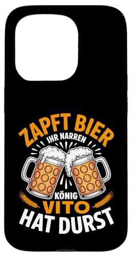Vito Vorname Lustiger Biertrinker Spruch Hülle für iPhone 15 Pro Vito Vorname Lustiger Biertrinker Spruch Hülle für iPhone 15 Pro von Name Vito Lustiger Bier Spruch für Biertrinker