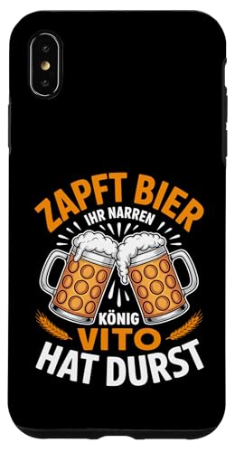 Vito Vorname Lustiger Biertrinker Spruch Hülle für iPhone XS Max Vito Vorname Lustiger Biertrinker Spruch Hülle für iPhone XS Max von Name Vito Lustiger Bier Spruch für Biertrinker