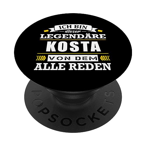 Name Kosta Vorname Namensgeschenke Namenstag Fun PopSockets mit austauschbarem PopGrip Name Kosta Vorname Namensgeschenke Namenstag Fun PopSockets mit austauschbarem PopGrip von Name Vorname Spruch Legendäre Name Legende Fun