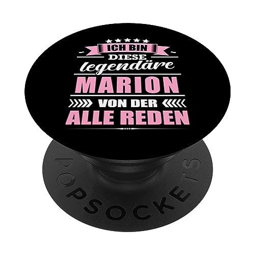 Name Marion Vorname Namensgeschenke Namenstag Fun PopSockets mit austauschbarem PopGrip Name Marion Vorname Namensgeschenke Namenstag Fun PopSockets mit austauschbarem PopGrip von Name Vorname Spruch Legendäre Name Legende Fun