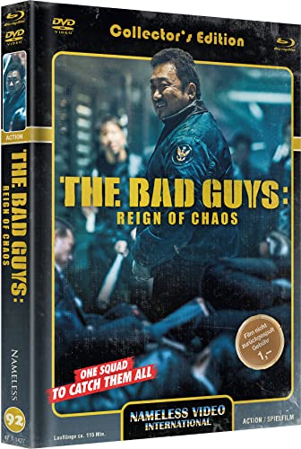 The Bad Guys - Reign of Chaos - Mediabook - Cover D - Uncut - Limited Edtion auf 333 Stück (+ DVD) [Blu-ray] von Nameless Media