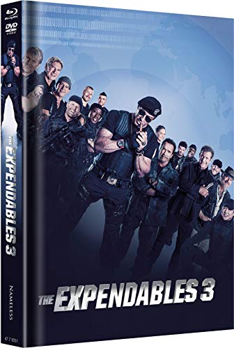 The Expendables 3 - Mediabook - Cover A - Blue - Limited Edition auf 222 Stück (+ DVD) [Blu-ray] von Nameless Media