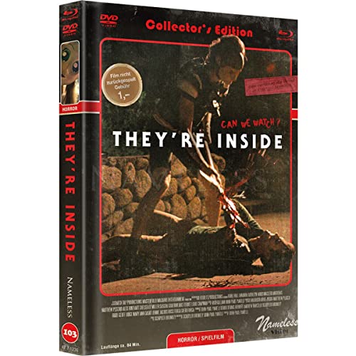They are Inside - Mediabook - Cover C - Limited Edition auf 333 Stück (Blu-ray) (+ DVD) von Nameless Media