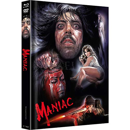 Maniac - Limited Uncut Mediabook Edition - SCIOTTI Motiv.- UHD - Blu-ray von Nameless