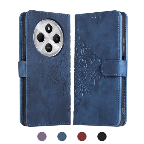 Namenand Lederhülle für Xiaomi Redmi 14C 4G Hülle, Flip Wallet Handyhülle PU Leder Tasche, 3 Kartenfächer Standfunktion Eleganter Prägung Schutzhülle Ledertasche für Xiaomi Redmi 14C 4G, Blau Namenand Lederhülle für Xiaomi Redmi 14C 4G Hülle, Flip Wallet Handyhülle PU Leder Tasche, 3 Kartenfächer Standfunktion Eleganter Prägung Schutzhülle Ledertasche für Xiaomi Redmi 14C 4G, Blau von Namenand