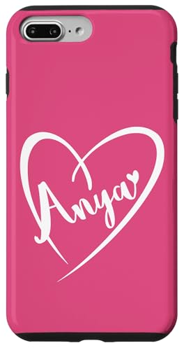 Anya Name Vorname Kalligrafie Herz Zeichnung Weiß Hülle für iPhone 7 Plus/8 Plus Anya Name Vorname Kalligrafie Herz Zeichnung Weiß Hülle für iPhone 7 Plus/8 Plus von Namensgeschenke Kalligrafie Herz