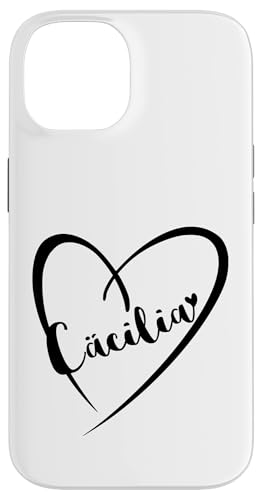 Cäcilia Name Vorname Kalligrafie Herz Zeichnung Schwarz Hülle für iPhone 14 Cäcilia Name Vorname Kalligrafie Herz Zeichnung Schwarz Hülle für iPhone 14 von Namensgeschenke Kalligrafie Herz