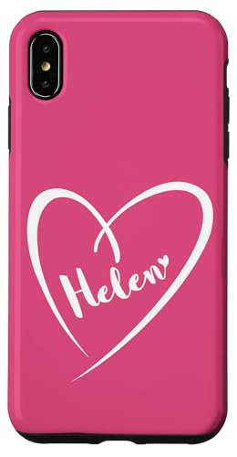 Helen Name Vorname Kalligrafie Herz Zeichnung Weiß Hülle für iPhone XS Max Helen Name Vorname Kalligrafie Herz Zeichnung Weiß Hülle für iPhone XS Max von Namensgeschenke Kalligrafie Herz
